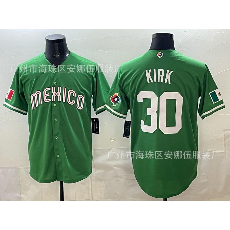 2026 Mexico Baseball Jersey Embroidered Number 16 56 30 Team Sports Uniform Men Women