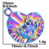 10pcs/Lot Multistyle Animal Pendants Rainbow Charms For Jewelry Making Supplies Eagle Bat Elephant Charm Frog Duck Shark Pendant