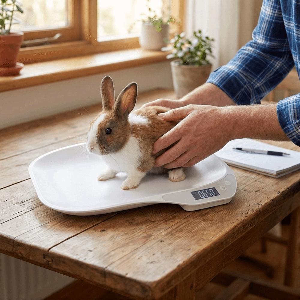 LCD Display Newborn Pet Scale High Precision Small Animal Scale Pet Scale Tray Veterinary Use
