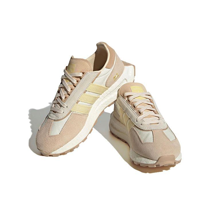 Adidas Originals Retropy E5 Fabric Leather Sports Versatile Shock Absorption Non-Slip Wear-Resistant Low-Top Casual Shoes Women sneaker IE1927