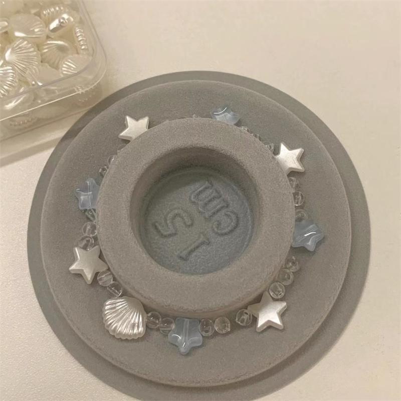 Korean Romantic Shell Star Beaded Bracelet for Women Girls Cute Harajuku Y2K Candy Color Starfish Bracelet Jewelry Accessories
