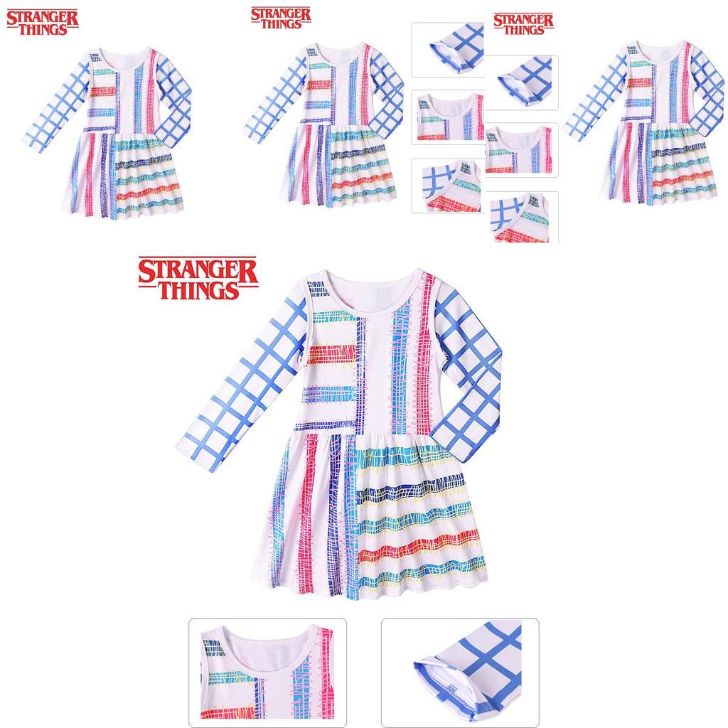 Highly Restored Fake Two Piece Stranger Things Cosplay Costume