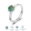 Tancise  Classic 925 Sterling Silver 7A Zircon Moissanite Ring for Ladies Jewelry Women Wedding Party Gifts