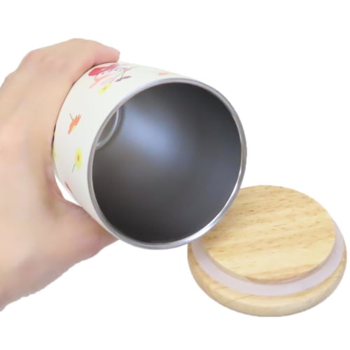 Moomin Little My Stainless Steel Tumbler with Wooden Lid