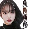 Synthetic Hair Neat Headwear Topper 3D Women Fake Hair Bangs Wig Fringe Front Wigs Air Bangs