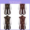 Renaissance Elizabethan Era Prince Cosplay Costume Vest Pumpkin Pants Gift Set