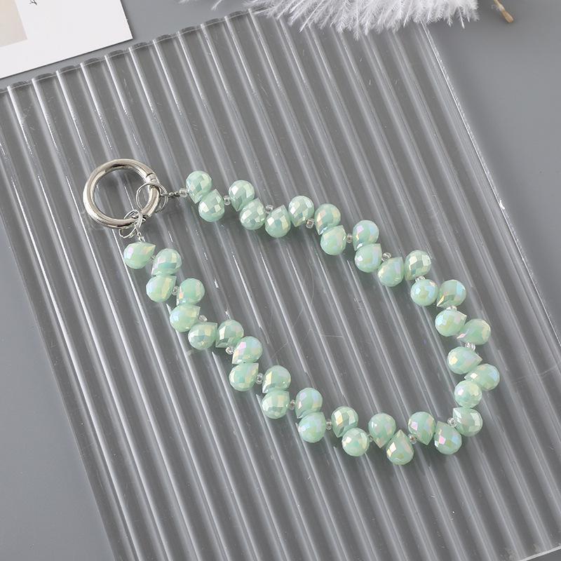 Κρεμαστό Κινητού με Κρύσταλλα και Χάντρες: Κορδόνι για Τσάντα Πολυτελείας & Μπρελόκ Αντι-Πτώσης.