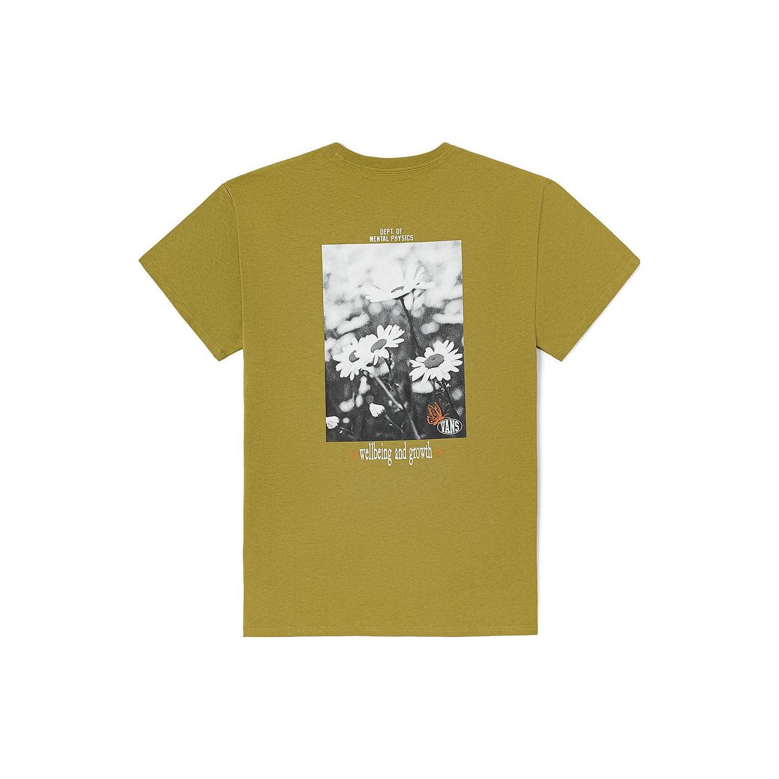 

New Vans Drop Shoulder Sleeve T Shirt Women s Green VN00090QTD8 M