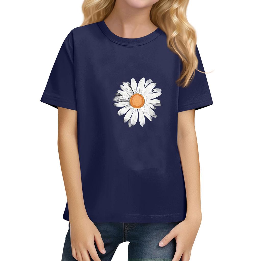 Kinder T-Shirt mit kurzen Ärmeln, Farbe, für den täglichen lässigen Gebrauch