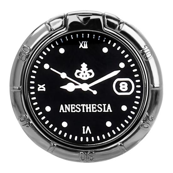 Kreativní držák na prstýnek na telefon, otočný o 360 stupňů, držák na podložku se samolepicí zadní stranou s hodinami