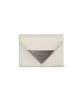 Fennec Matt Triangle Wallet - Cream