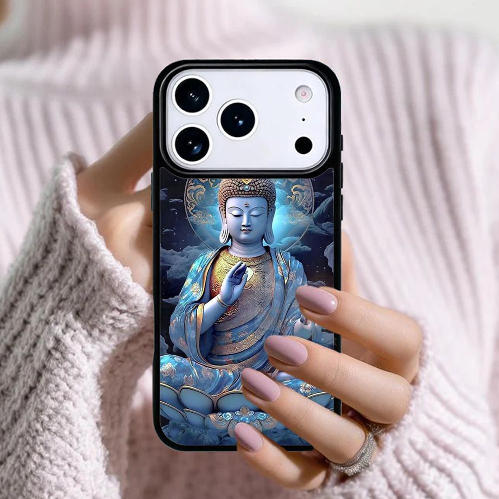 Buddhism Sakyamuni Buddha ZEN Phone Case For Apple iPhone 17 Air 16E 15 14 Plus 13 12 11 Pro Max Mini Funda Cover