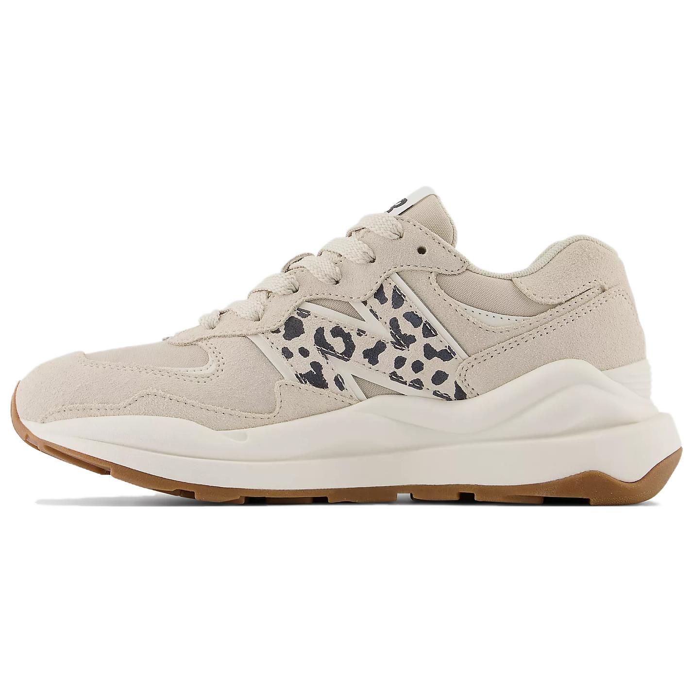New Balance 57/40 Timberwolf Leopard Damen Sneaker Grau Schwarz W5740APB 37