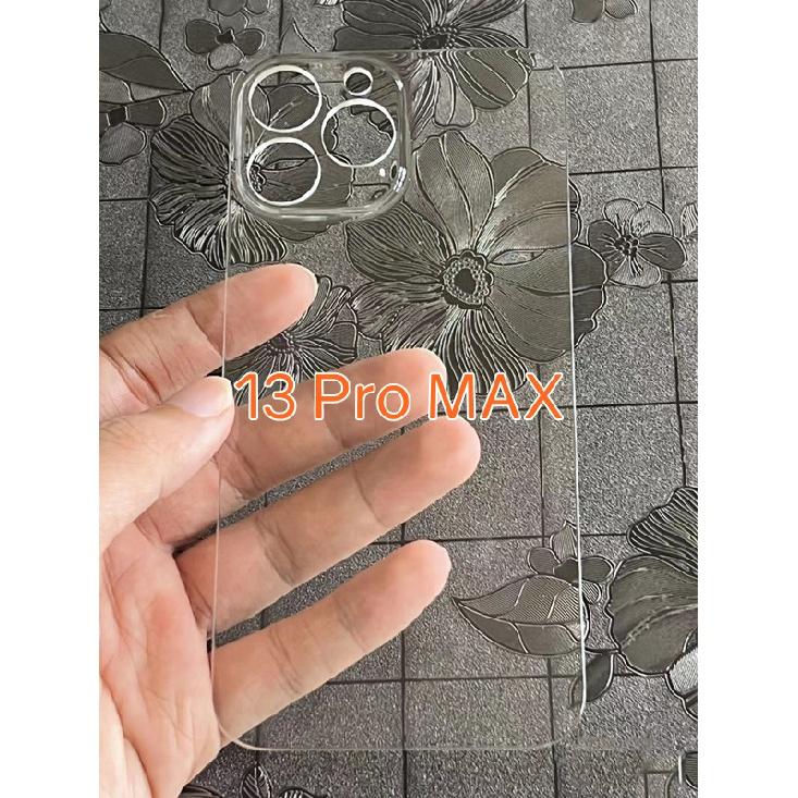 FoxFix čiré sklo pro iPhone 11 12 13 14 Pro Max mini 14 Plus Zadní baterie Zadní skleněný panel