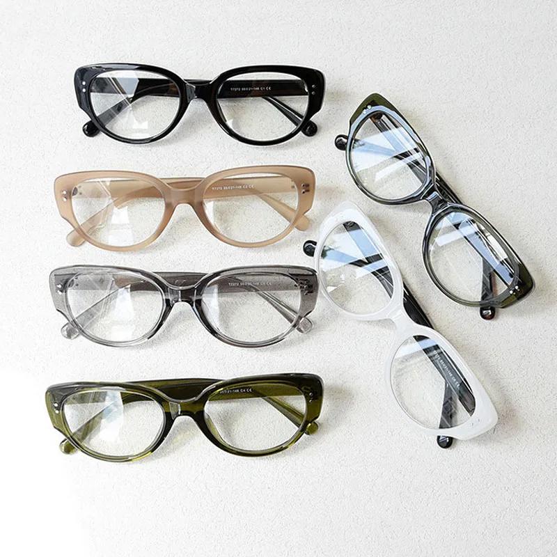 Transparent Large Myopia Glasses Ultralight Square Frame Anti-blue Minus Eyeglasses Retro Prescription Eyewear Diopter 0 TO -4.0