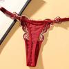 Butterfly Pattern Briefs Embroidery Solid Color Sexy Underwear Lingerie Women Panties Underpant