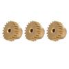 RC Motor Gear 20T M0.6 Copper RC Motor Pinion Set for 1/12 1/16 RC Cars for 370 380 390 Motors 3pcs