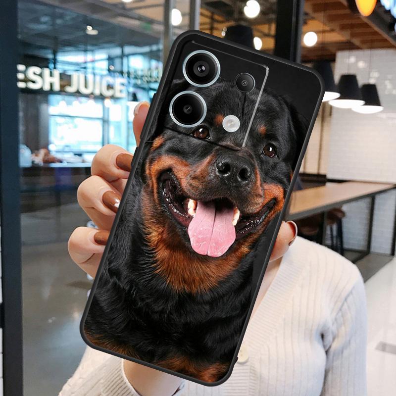 Rottweiler Dog Cover For Xiaomi Redmi Note 13 Pro 12 11 9 10 Pro 9S 10S 11S 12S Redmi 12 10C 12C 13C Case