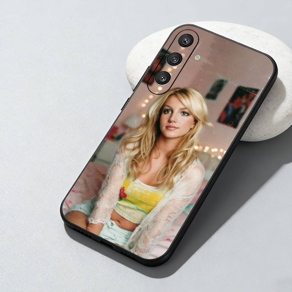 90s Beauty B-Britney S-SpearS Phone Case For Samsung Galaxy A73,A72,A71,A70,A52,A51 Others Soft Black Cover