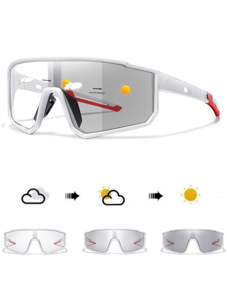 New Style Brand Bicycle Photochromic Eyewear Men Women MTB Bike Running Fishing Cycling Glasses Comfortable Goggles UV400