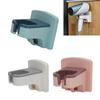 Hair Dryer Holder Rack Wall Mounted Self Adhesive Save Space Hair Dryer Storage Organizer