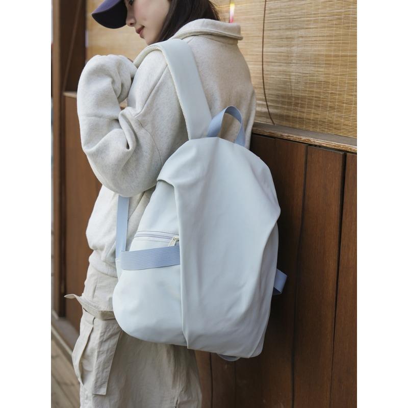 

Повседневный простой и легкий рюкзак, школьный рюкзак для студента, новый универсальный рюкзак для поездок большой вместимости синий