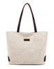 Yogodlns Casual Canvas Totes Bag Women Large Capacity Shoulder Bag Fashion Shopping Top Handale Zipper Handbag