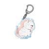 TV Anime New Boss Is a Complete Acrylic Keychain E "My Airhead" [White Peach]