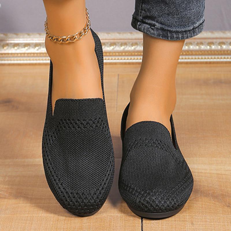 

fashion New Arrival Women Flats Soft Women s Shoes Slip On Designer Shoes Round Toe Sneakers Women Shoe Moccasins Shoes Woman Plus Size 36 чёрный