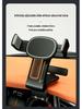 Cross-border Sliding Rail Car Phone Holder with Dashboard Mount and Rotating Navigation for Parking.