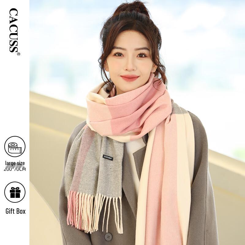 

CACUSS Women s Wool Scarf & Shawl