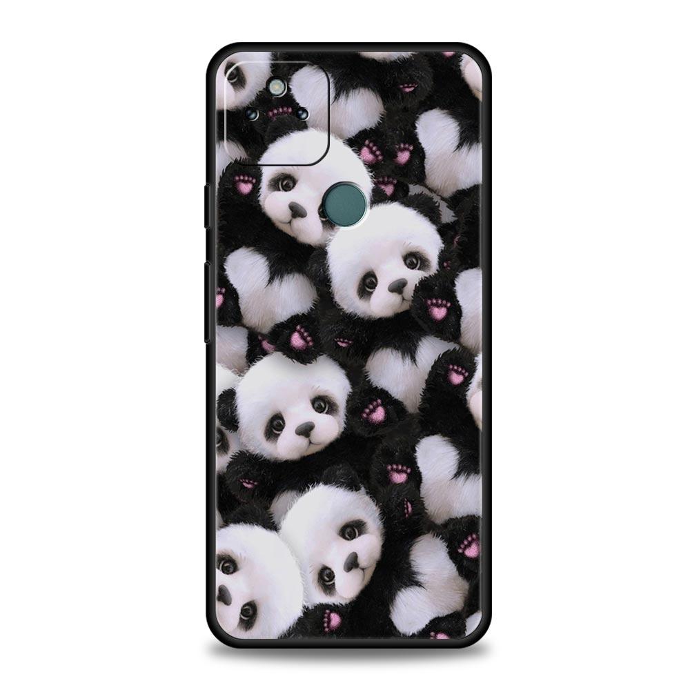 

Baby Panda Phone Case Cover for Google Pixel 10 9 8 7 6 9A 8A 7A 6A Pro Shockproof Soft TPU 9 Pro XL Shell Capas Fundas Coque Pixel 8 A