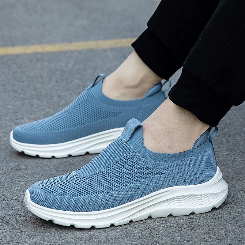 Women's Lightweight Non-Slip Walking Shoes for Seniors - Comfortable Old Beijing Cloth Sneakers for Mother's Summer Wear