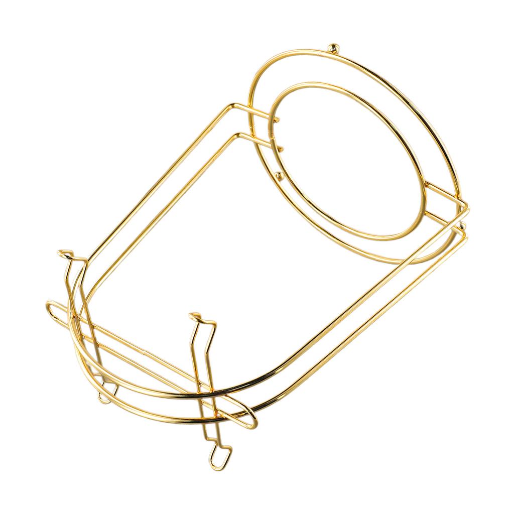 Cup Holder Saucer Display Rack Stainless Steel Mug Hanger Saucer Display Rack Stainless Steel Tea Cup Water Drainer