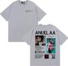 Rapper Anuel AA Rhlm 2 Album 2025 Merch Tshirts for Unisex Women Fashion Gothic Vintage T Shirt Oversized Cotton Tshirt Streetwear