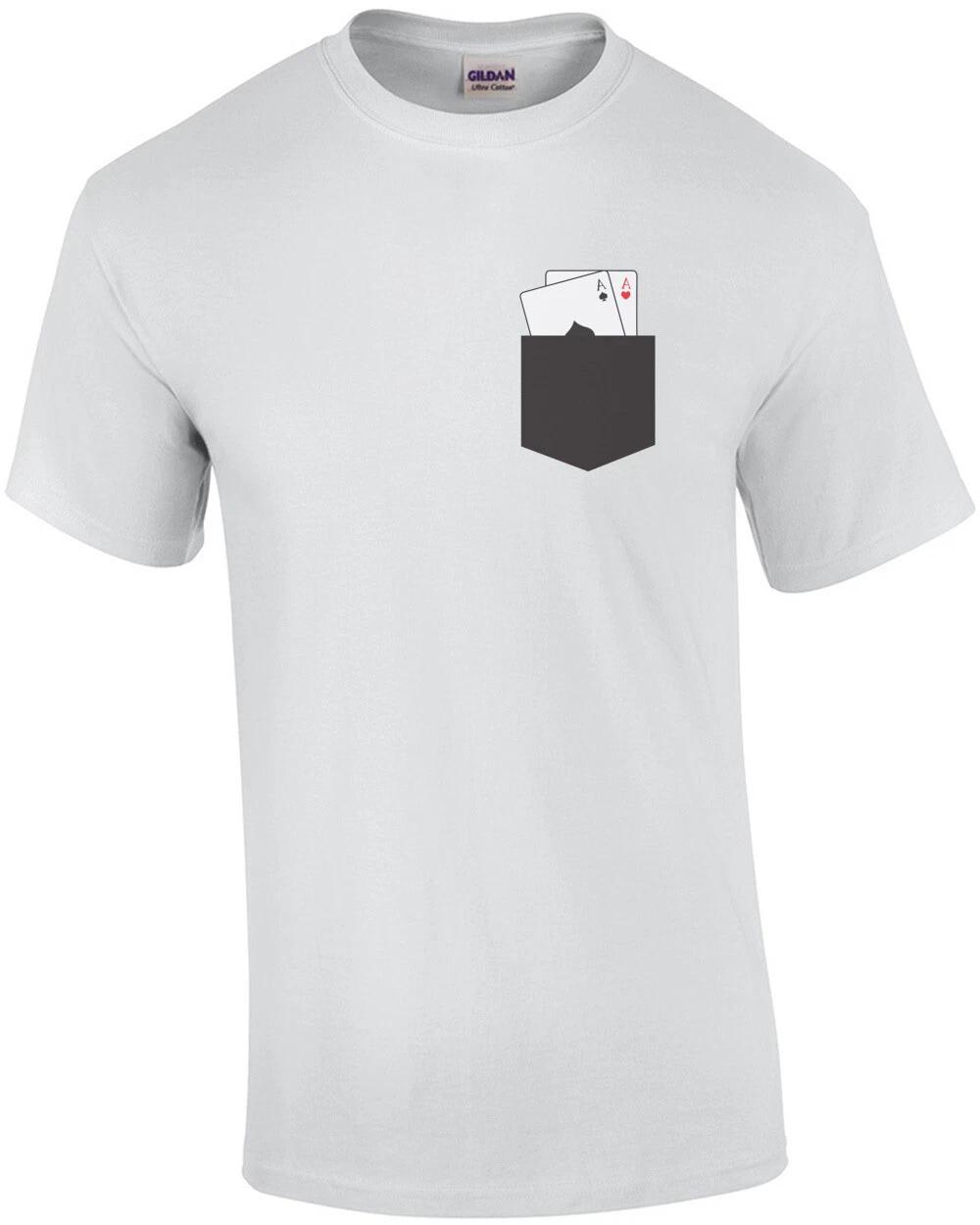 Pocket Aces - Poker T-Shirt 2XL