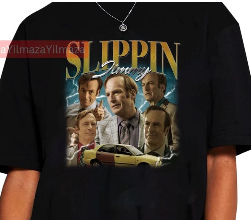 Better Call Saul Movie Slippin Jimmy Portrait Vintage Gifts Fan Unisex T-Shirt M