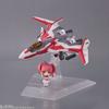 TINY SESSION Macross Delta Siegfried Farina Genus with Makina Nakajima 100mm Painted Movable Figure VF-31C (Mirage Machine) Approx. PVC&ABS