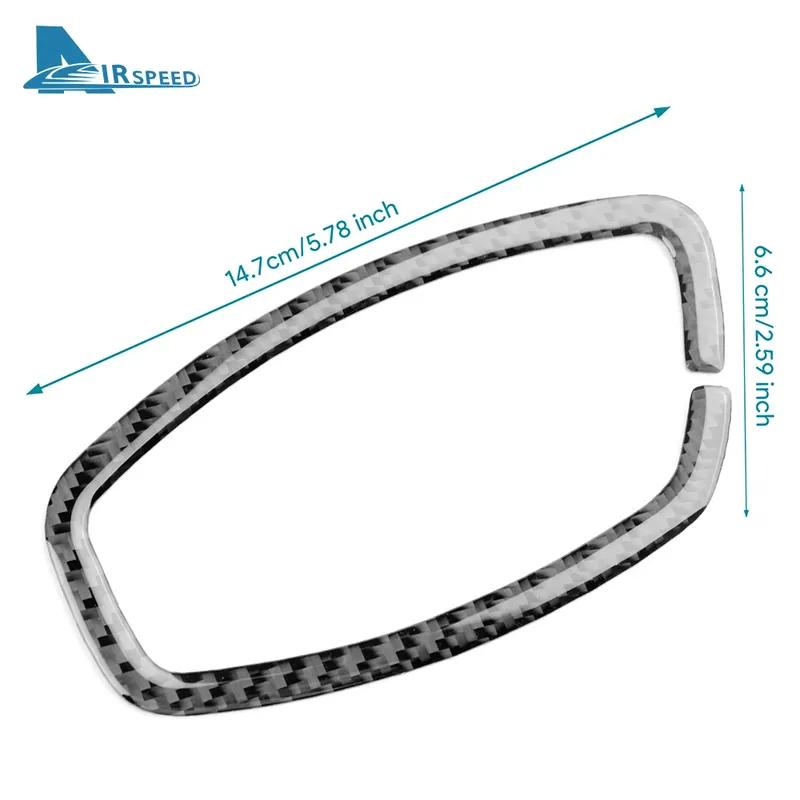 Real Soft Carbon Fiber Sticker For Renault Megane RS 2009 2010 2011 2012 2013 2014 LHD RHD Inner Door Handle Frame Interior Trim