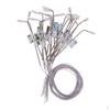 20pc Model Railway Train Lamp Garden Street Light OO 1:100 Scale