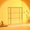 Stackable Acrylic Display Box Multi-Layer Dustproof Showcase New Clear Storage Box  Collectible