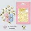 Japanese Style Metal Flower & LOVE Letter Nail Art Decorations