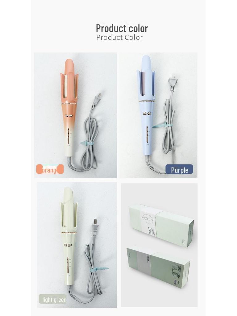 32mm Automatic Curling Iron: Big Curls & Negative Ions for Gentle Hair Care, Perfect for Dorm Life & Easy Styling