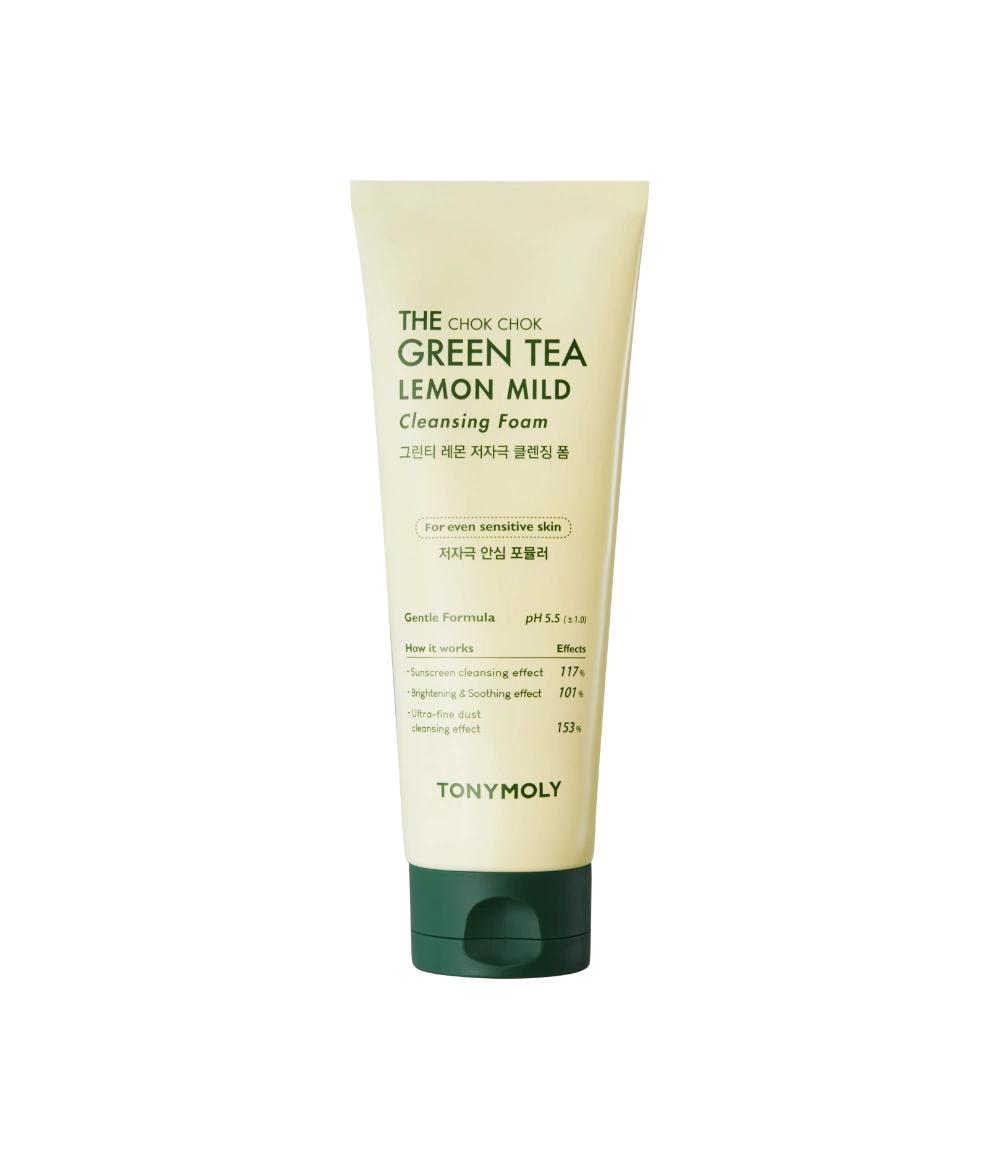 The Moisturizing Green Tea Lemon Hypoallergenic Cleansing Foam