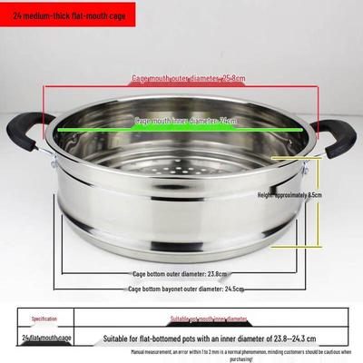 Zhaoran Stainless Steel Steamer Basket