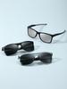Ultra-Light Men's Polarized Square Sunglasses with Anti-Slip Large Frame for Driving and Cycling.