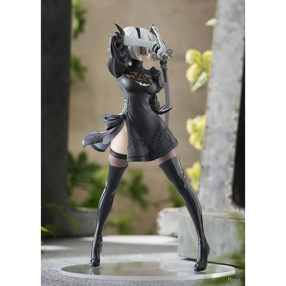 18CM 2B Anime Game NieR:Automata Figure YoRHa No. 2 Type B Animation Model Toys Gifts Collection Desktop Decoration Ornaments