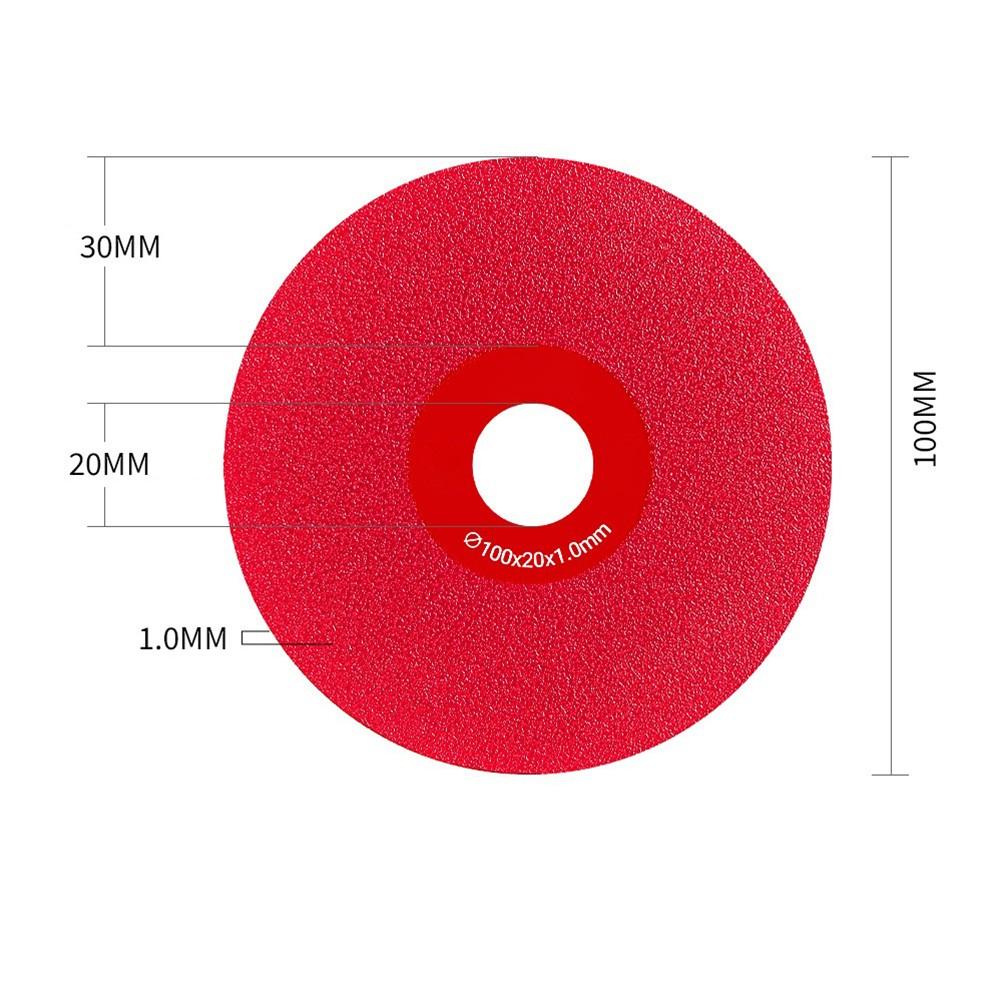 

Долговечный отрезной диск по стеклу 100 мм, подходит для финишной обработки мрамора