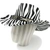 Dark purple Cowboy Hat New Jazz Knight hat cowboy hat monochrome felt hat men's and women's large brim outdoor hat