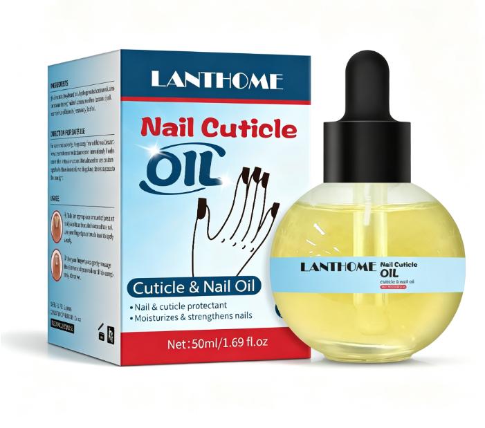 Lanthome Nail Strengthening Treatment Oil 50ml - Fungal Nail Renewal, Cuticle Care, Hardening & Repair Serum for Stronger Nails